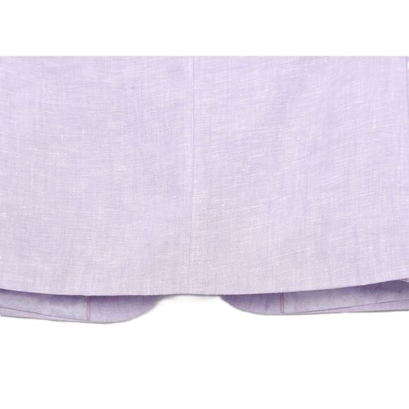 Bar III Men's Slim-Fit 100% Linen 2-Piece Suit Lavender 40R 32x32 NWT - Picture 7 of 13